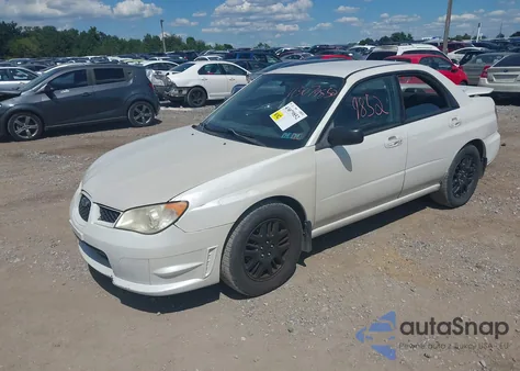 2007 Subaru Impreza 2.5I z USA, uszkodzony, nr VIN JF1GD61687G502268